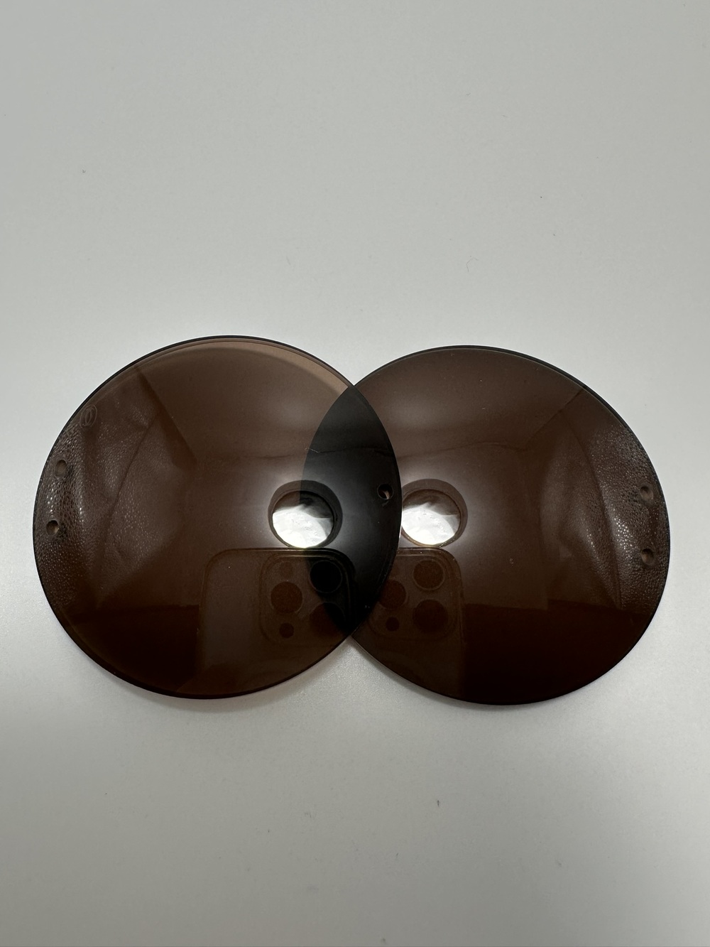 Vintage Cartier Classic C Deco Sunglasses Replacement Lenses – Brown – 48mm